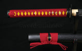 41" Handmade Japanese Samurai Sword Katana Folded Steel Full Tang Blade - Handmade Swords Expert