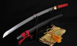 41" Handmade Japanese Samurai Sword Katana Folded Steel Full Tang Blade - Handmade Swords Expert