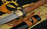 Handmade Japanese Samurai Musashi Sword Katana Folded Steel Blade - Handmade Swords Expert