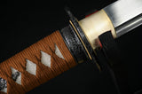 Handmade Japanese Samurai Musashi Sword Katana Folded Steel Blade - Handmade Swords Expert