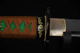 Fully Handmade Japanese Katana Sword Clay Tempered Unokubi-zukuri Blade - Handmade Swords Expert
