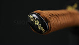 Fully Handmade Japanese Katana Sword Clay Tempered Unokubi-zukuri Blade - Handmade Swords Expert