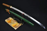 Fully Handmade Japanese Katana Sword Clay Tempered Unokubi-zukuri Blade - Handmade Swords Expert