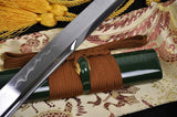 Fully Handmade Japanese Katana Sword Clay Tempered Unokubi-zukuri Blade - Handmade Swords Expert