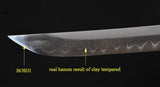 Fully Handmade Japanese Katana Sword Clay Tempered Unokubi-zukuri Blade - Handmade Swords Expert