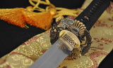 Clay Tempered Full Tang Blade Japanese Samurai Sword Katana - Handmade Swords Expert