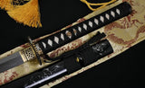 Clay Tempered Full Tang Blade Japanese Samurai Sword Katana - Handmade Swords Expert