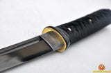 Balck Blade Handmade Japanese Samurai Wakizashi Swords Full Tang - Handmade Swords Expert