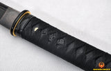 Balck Blade Handmade Japanese Samurai Wakizashi Swords Full Tang - Handmade Swords Expert