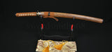 Handmade 31" Wakizashi Clay Tempered Blade Unokubi-zukuri Swords Katana - Handmade Swords Expert