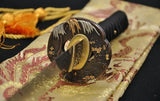 Hand Forged Clay Tempered Folded Steel Full Tang Blade Japanese Samurai Sword Wakizashi - Handmade Swords Expert
