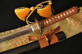 Clay Tempered Full Tang Blade Japanese Samurai Wakizashi Sword - Handmade Swords Expert