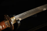 Clay Tempered Full Tang Blade Japanese Samurai Wakizashi Sword - Handmade Swords Expert