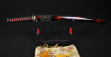 31" Handmade Japanese Samurai Wakizashi Sword Tempered Forged - Handmade Swords Expert