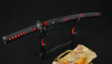 31" Handmade Japanese Samurai Wakizashi Sword Tempered Forged - Handmade Swords Expert