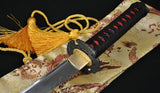 31" Handmade Japanese Samurai Wakizashi Sword Tempered Forged - Handmade Swords Expert