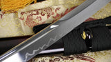 31" Handmade Japanese Samurai Wakizashi Sword Tempered Forged - Handmade Swords Expert