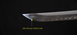 31" Handmade Japanese Samurai Wakizashi Sword Tempered Forged - Handmade Swords Expert