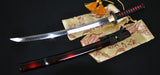 31" Handmade Japanese Samurai Wakizashi Sword Tempered Forged - Handmade Swords Expert