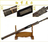 Chinese Han Dynasty Sword Traditional Handmade Black Blade - Handmade Swords Expert