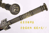 Chinese Han Dynasty Sword Traditional Handmade Black Blade - Handmade Swords Expert