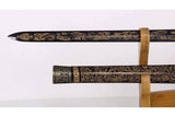 Chinese Han Dynasty Sword Traditional Handmade Black Blade - Handmade Swords Expert