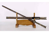 Chinese Han Dynasty Sword Traditional Handmade Black Blade - Handmade Swords Expert