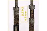 Chinese Han Dynasty Sword Traditional Handmade Black Blade - Handmade Swords Expert