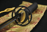 41" Handmade Japanese Samurai Ninja Sword Black Full Tang Hand Forged - Handmade Swords Expert