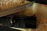 Folded Steel Blade Phoenix Brass Tsuba Hand Forged Japanese Samurai Sword Katana - Handmade Swords Expert