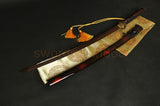 Japanese Samurai Katana Sword Folded Steel Blade Musashi Authentic - Handmade Swords Expert