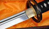 45" Long Japanese Samurai Sword Naginata Musashi Tsuba Full Tang Blade - Handmade Swords Expert