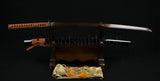 Folded Steel Full Tang Blade Japanese Samurai Katana Authentic Sword - Handmade Swords Expert