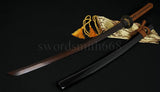 Folded Steel Full Tang Blade Japanese Samurai Katana Authentic Sword - Handmade Swords Expert