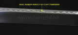 Clay Tempered Kiriha-zukuri Blade Katana Japanese Ninja Samurai Swords - Handmade Swords Expert