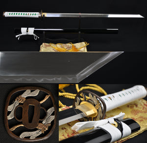 Clay Tempered Kiriha-zukuri Blade Katana Japanese Ninja Samurai Swords - Handmade Swords Expert