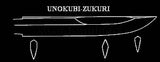 45" High Quality Japanese Samurai Sword Naginata Katana Unokubi-zukuri Blade - Handmade Swords Expert